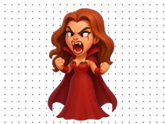 Desenhos de Vampira para colorir