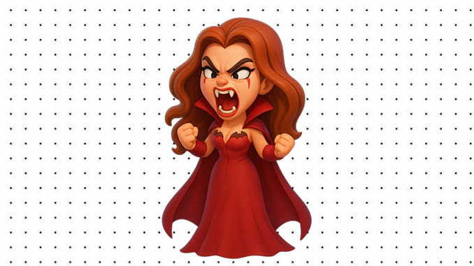 Desenhos de Vampira para colorir