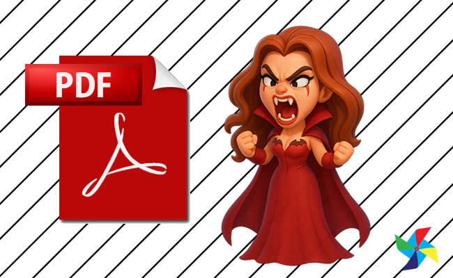 Desenhos de Vampira em PDF