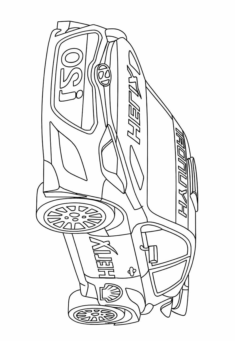 Desenho de Carro para imprimir
