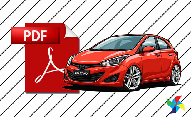 Desenhos de Carro HB20 em PDF