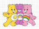 Desenhos dos Ursinhos Carinhosos para colorir