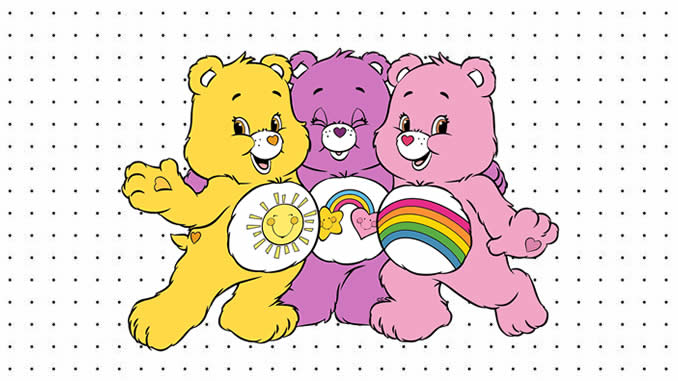 Desenhos dos Ursinhos Carinhosos para colorir