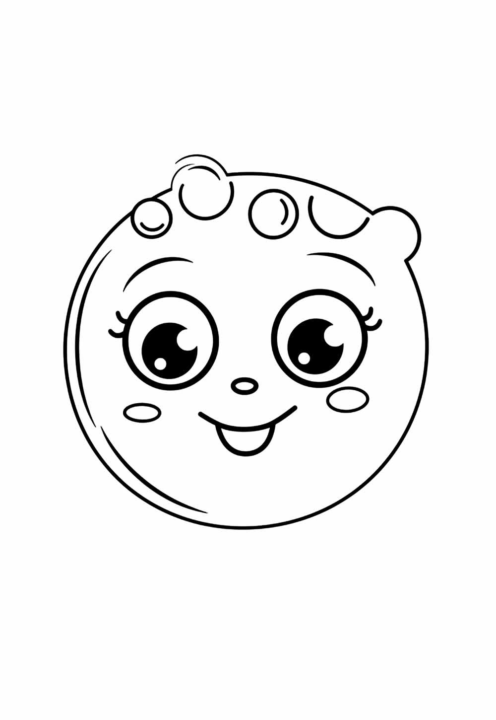 Desenho de Carinha - Biscoito