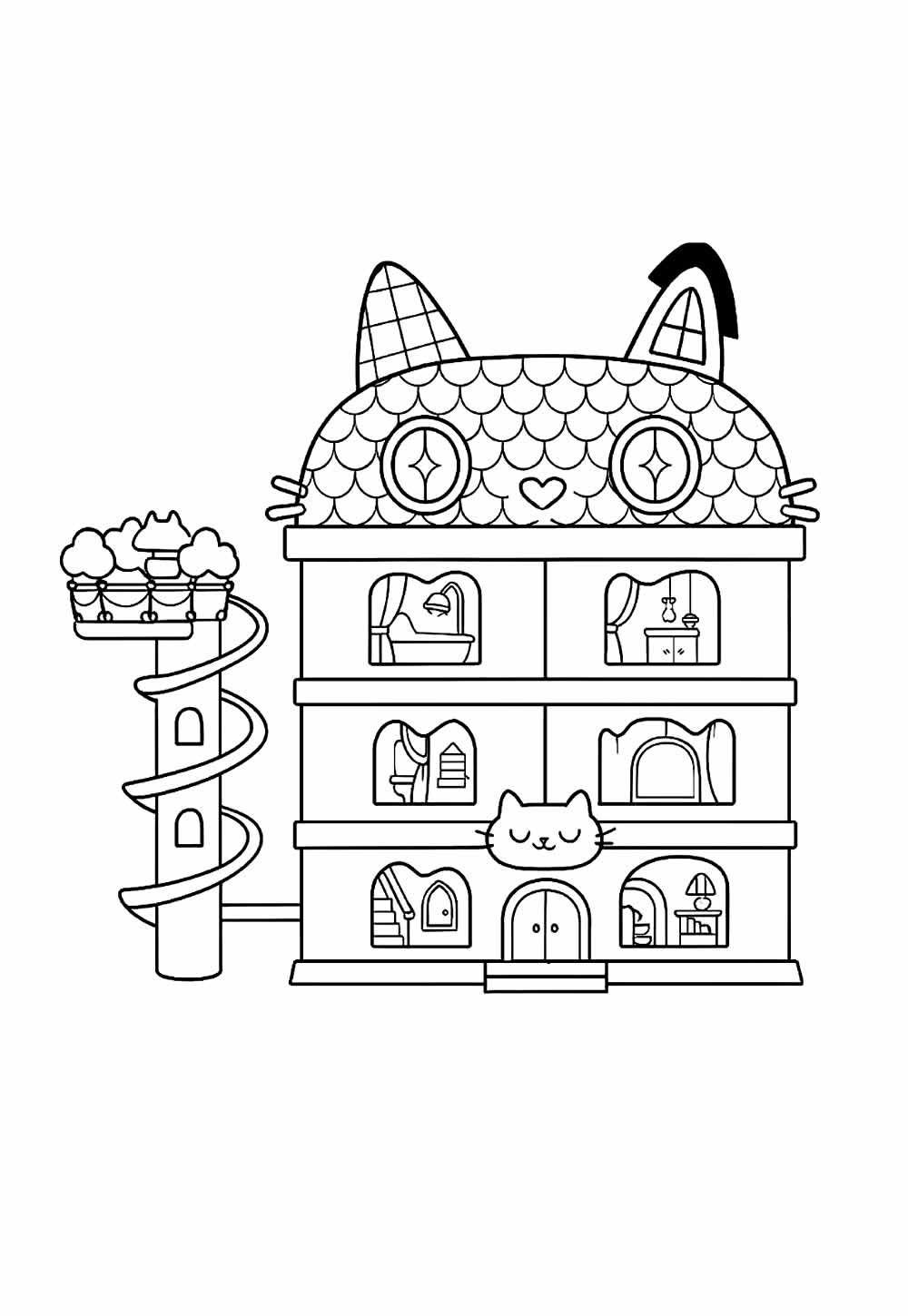 Desenhos de Casa de Boneca