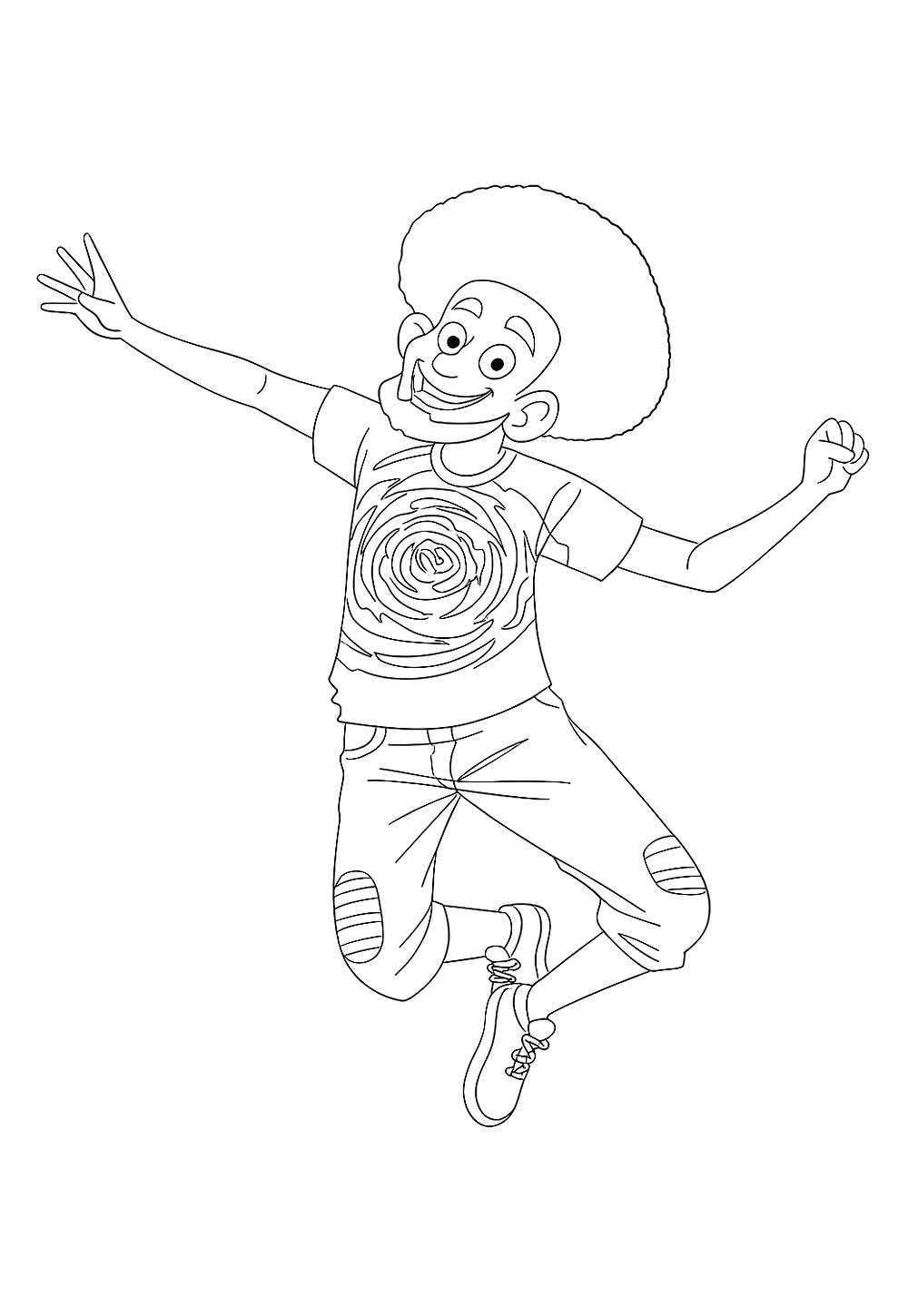 Desenho de Homem para colorir