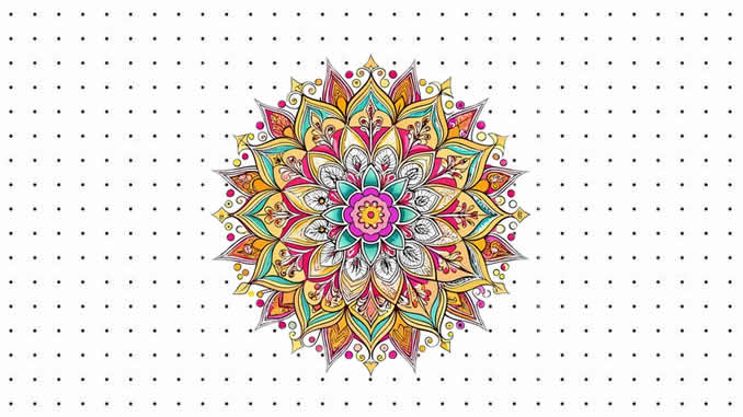 Desenhos de Mandalas Complexas para colorir
