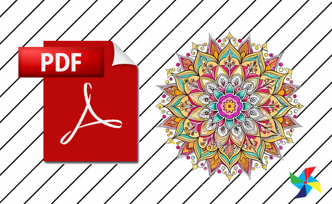 Desenhos de Mandalas Complexas em PDF