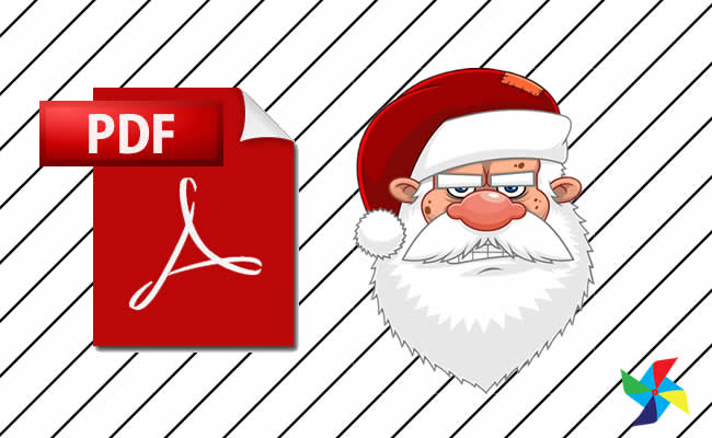 Desenhos de Papai Noel do Mal em PDF