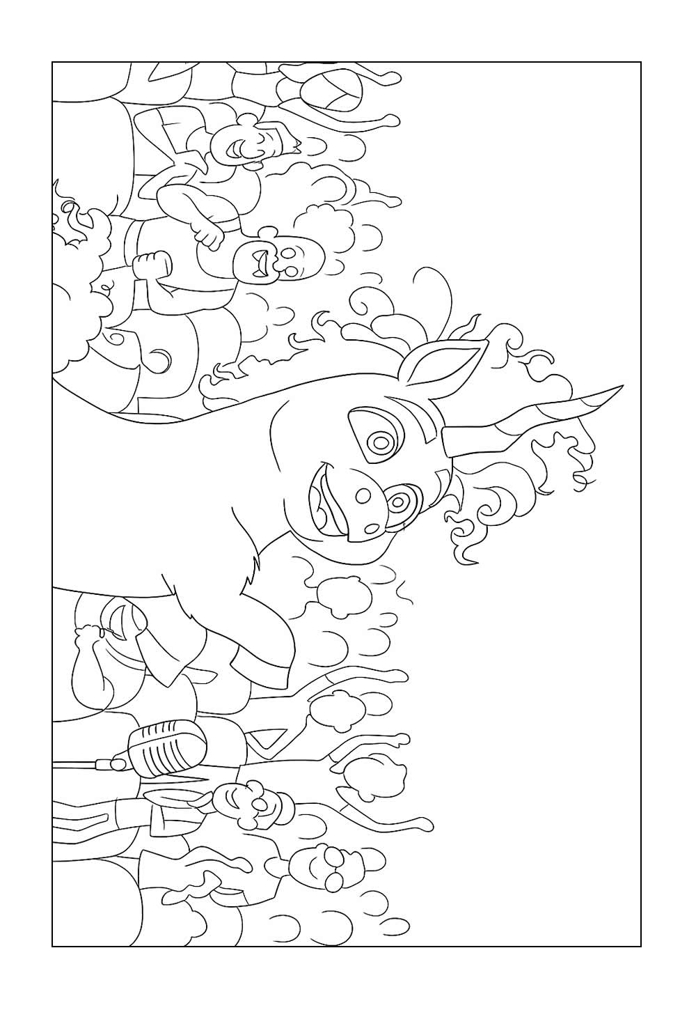 Desenho para Colorir Thelma