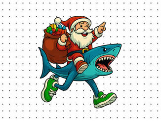 Desenhos de Tralalero Tralala de Natal para colorir