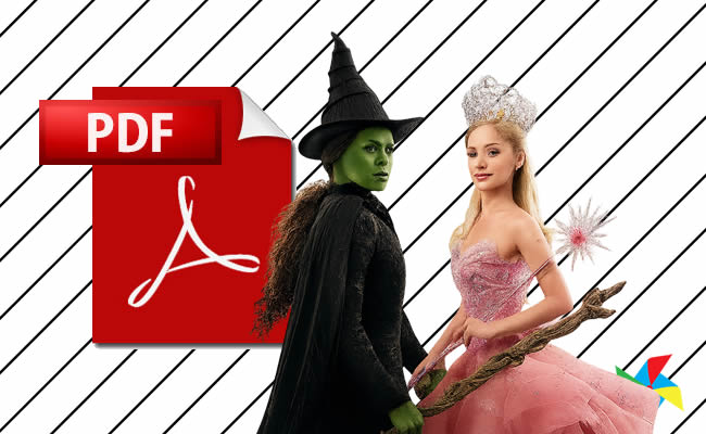 Desenhos de Wicked em PDF