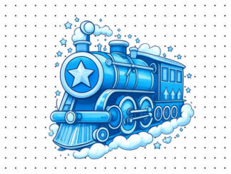 Desenhos do Expresso Polar para colorir