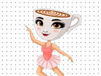 Desenhos da Bailarina Capuccina para colorir