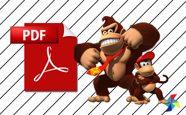 Desenhos de Donkeu Kong em PDF