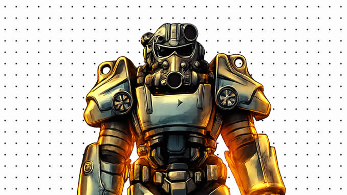 Desenhos de Fallout para colorir