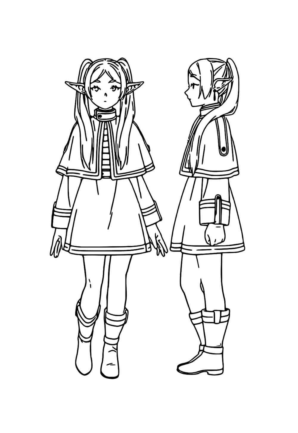 Desenhos de Frieren: Beyond Journeys End para imprimir