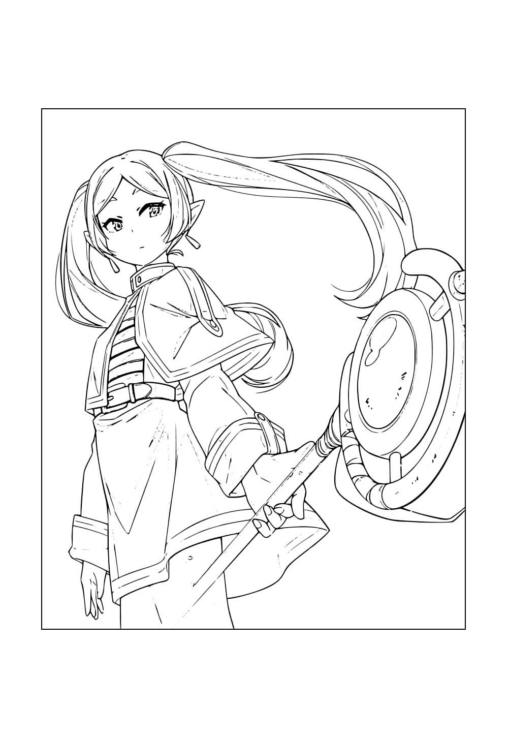 Frieren: Beyond Journeys End para colorir