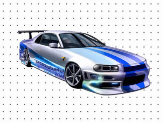 Desenhos de Need for Speed para colorir