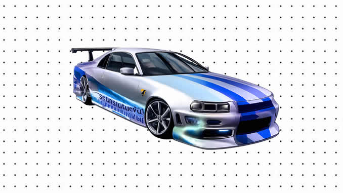 Desenhos de Need for Speed para colorir