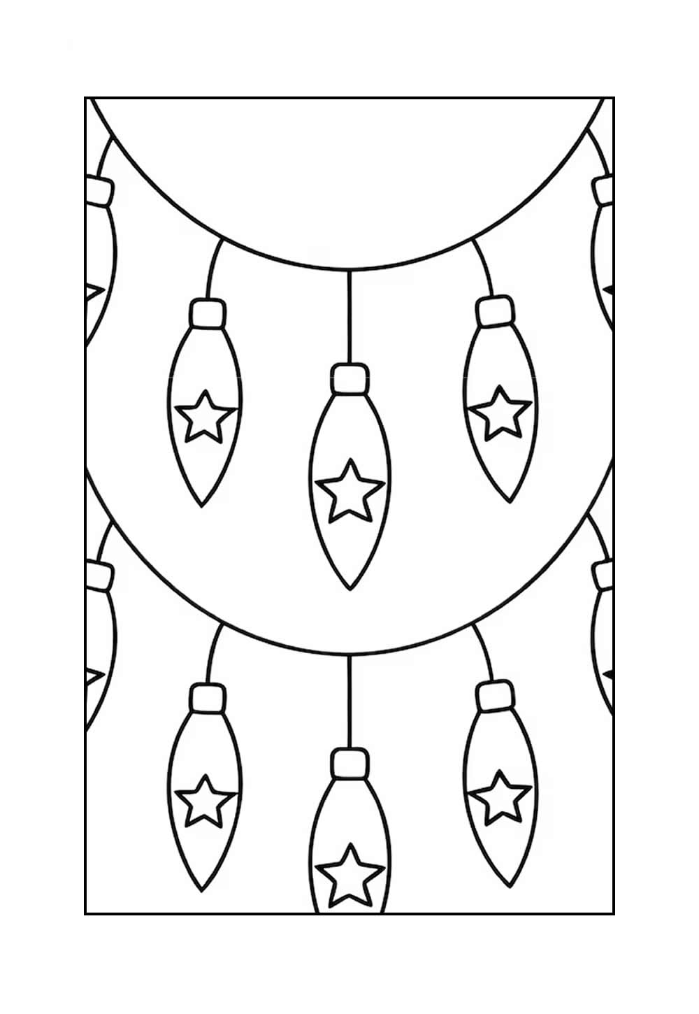 Desenho de Pisca-pisca para colorir