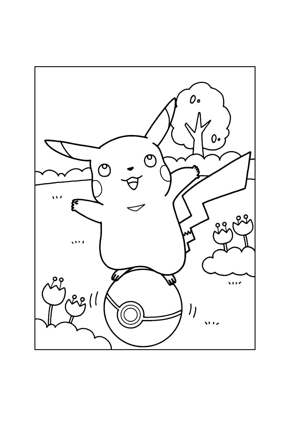 Desenhos de Pokémon GO para colorir