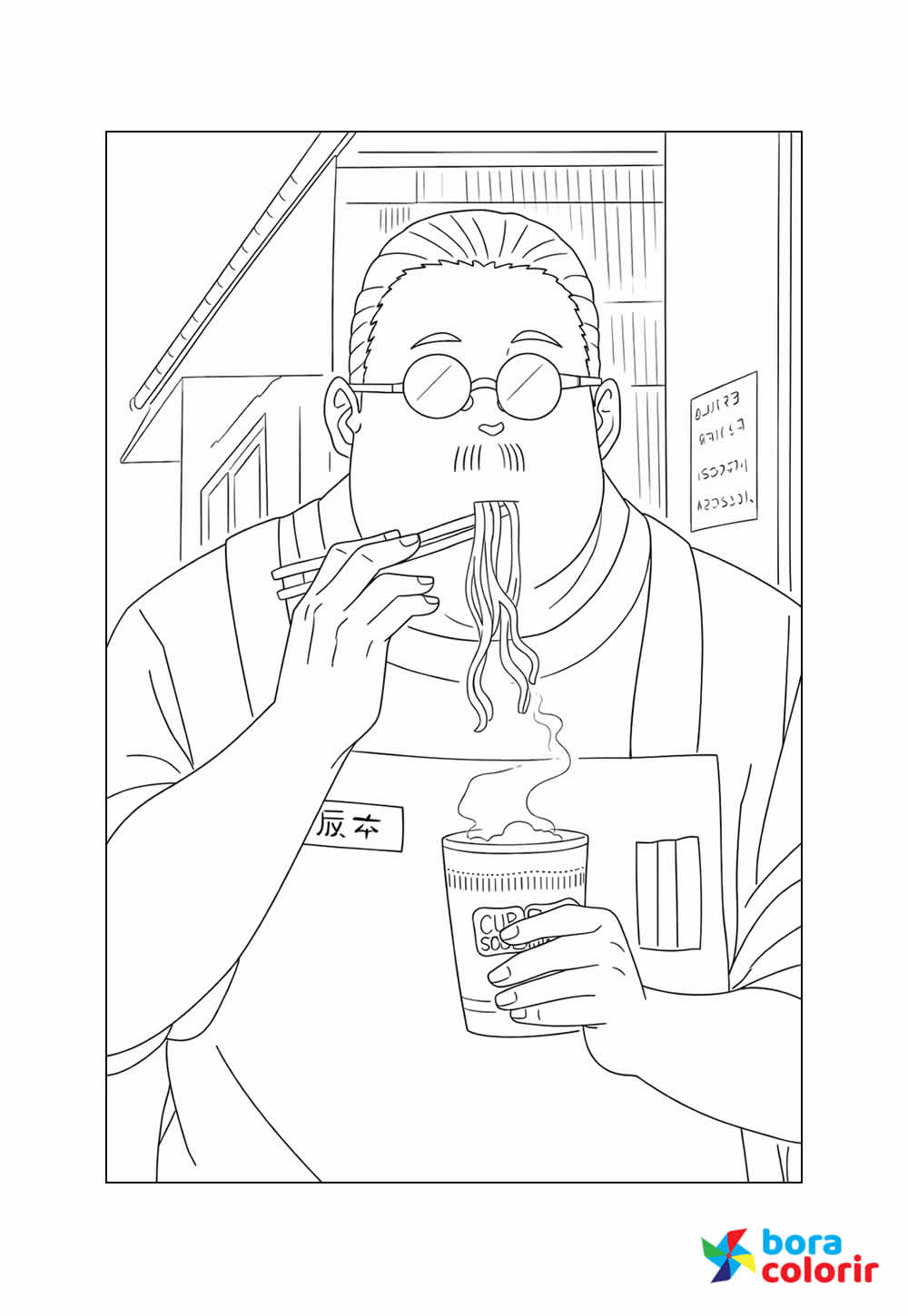 Desenho de Sakamoto Days