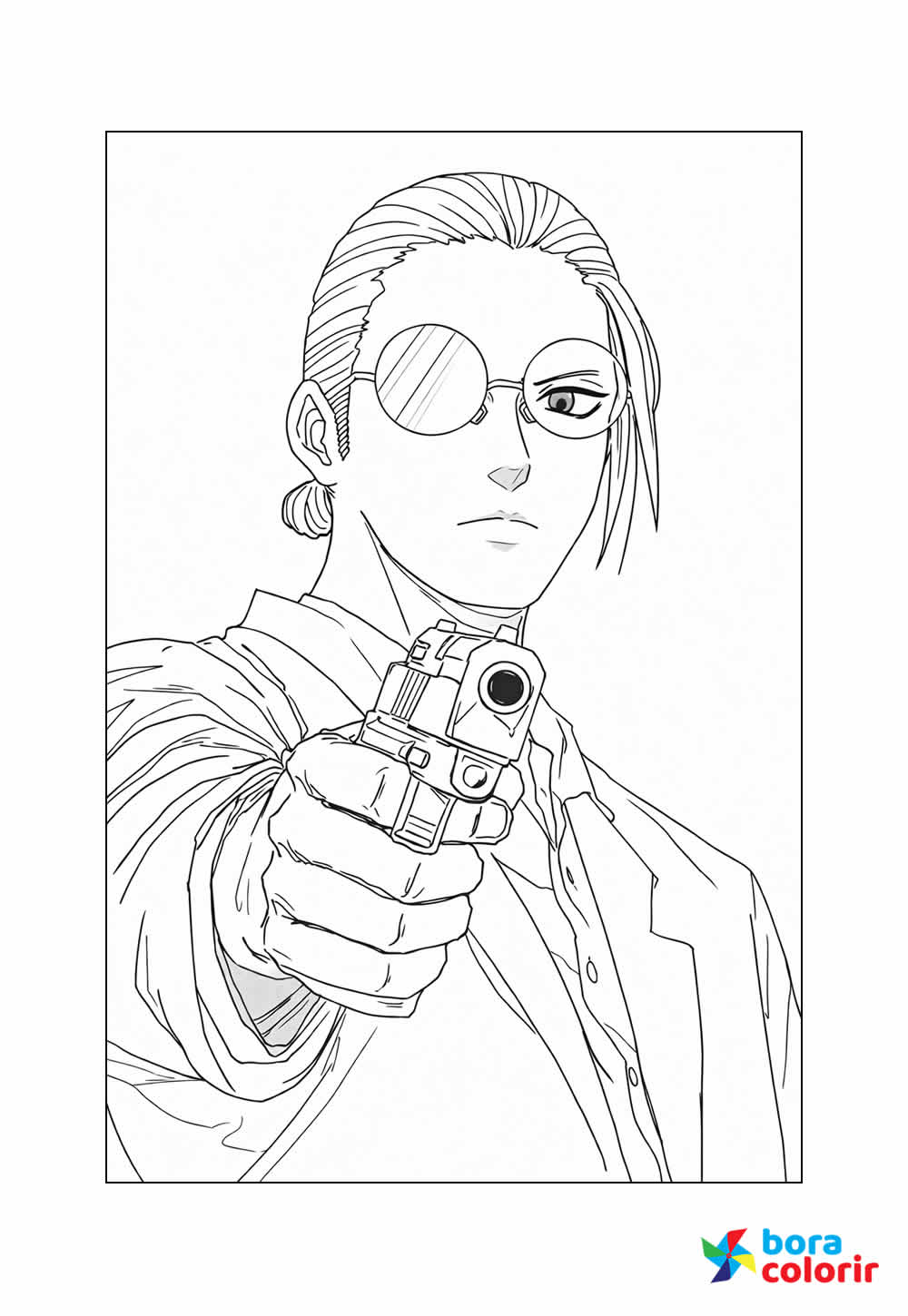 Sakamoto Days para colorir