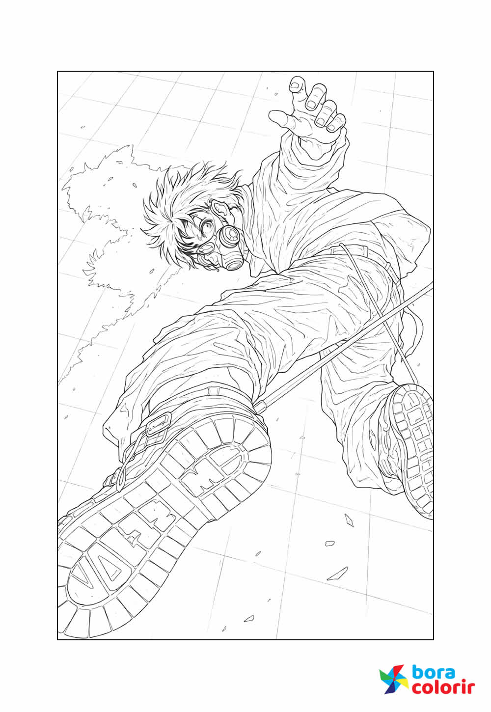 Desenho de Sakamoto Days