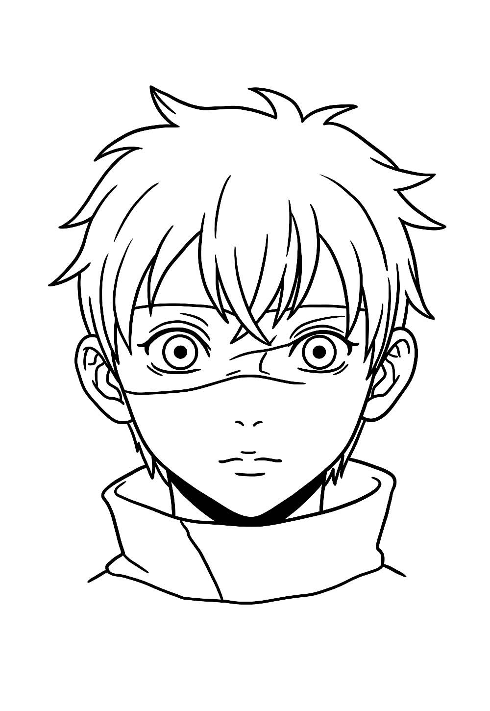 Desenho do Anime Solo Leveling para colorir