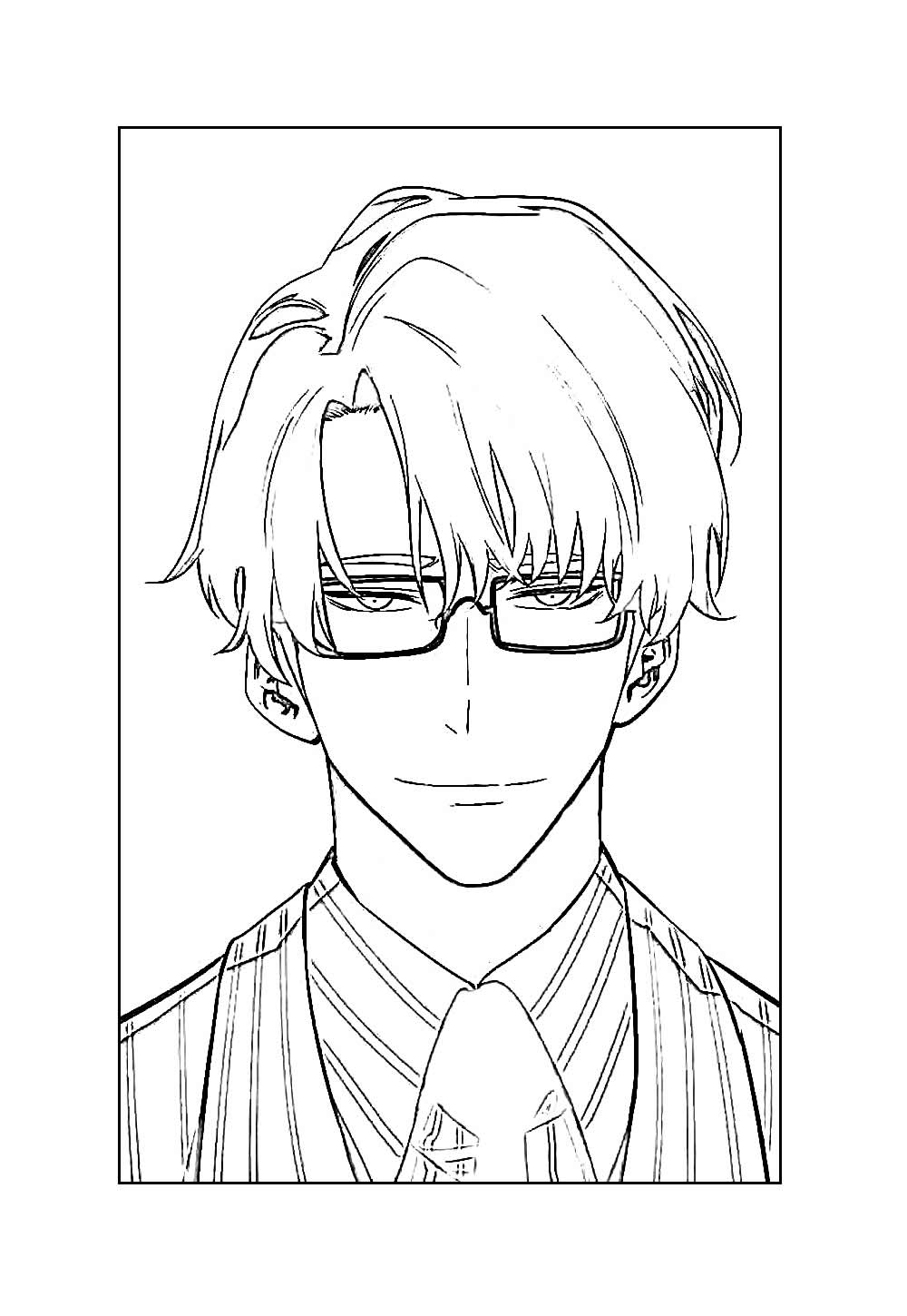 Desenho de Solo Leveling para pintar