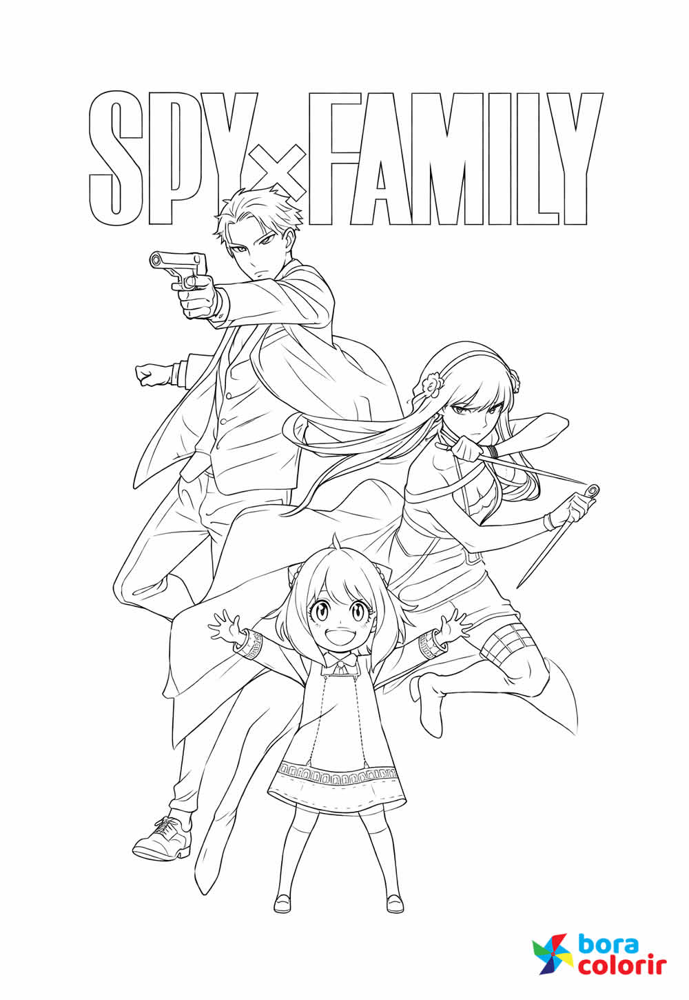 Desenho de Spy x Family