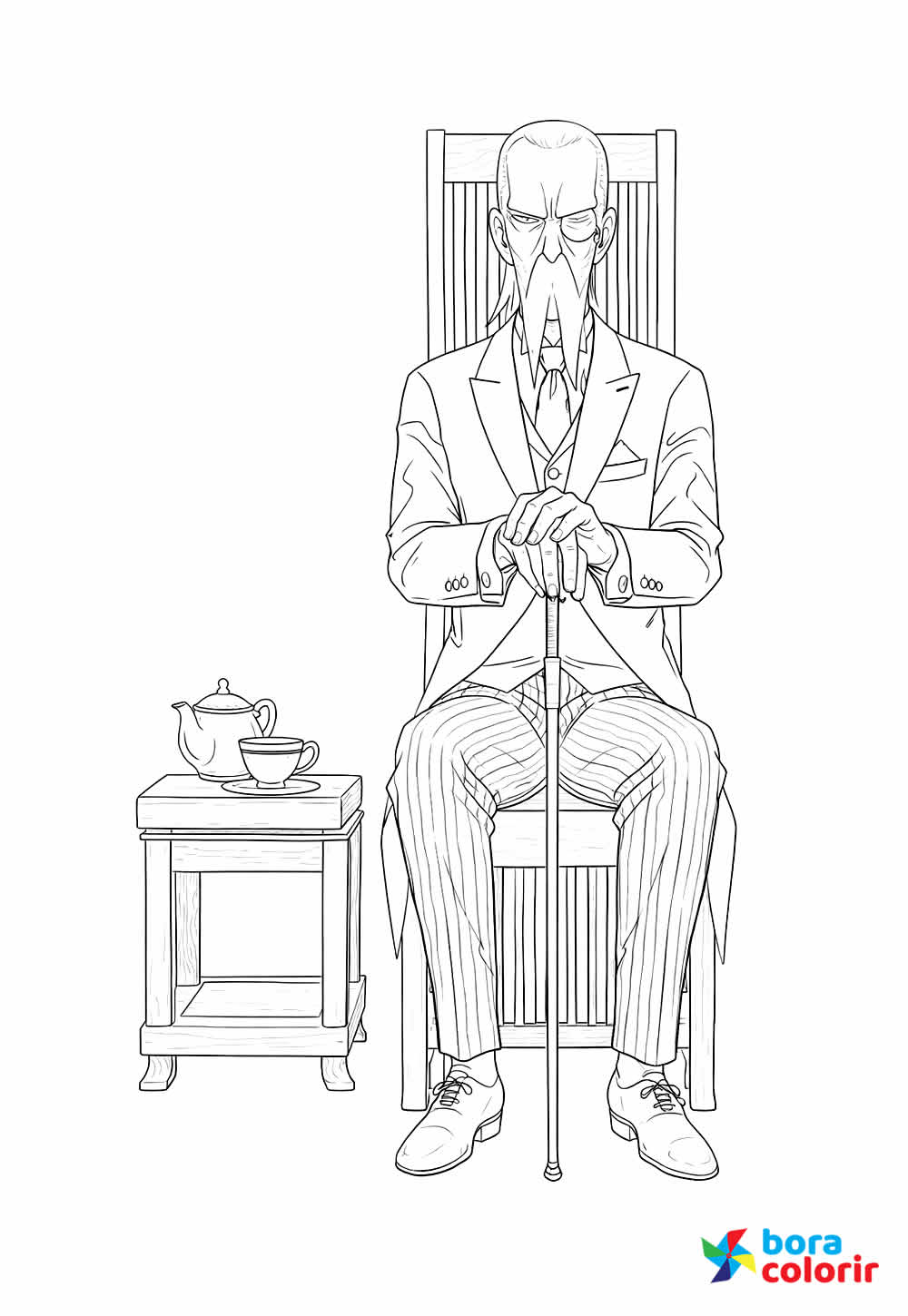 Spy x Family para colorir