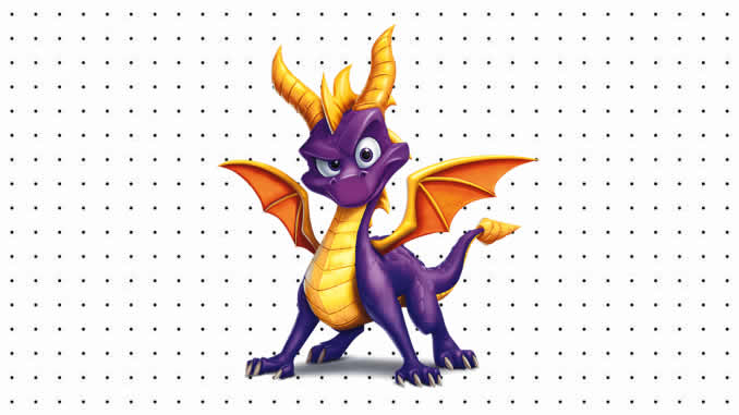 Desenhos de Spyro the Dragon para colorir