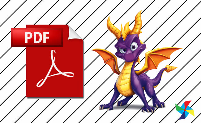 Desenhos de Spyro the Dragon em PDF