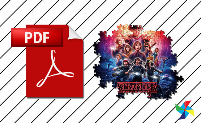 Desenhos de Stranger Things em PDF