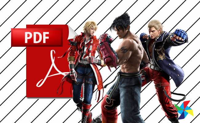 Desenhos de Tekken em PDF
