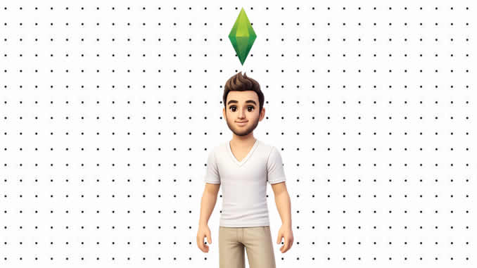 Desenhos de The Sims para colorir