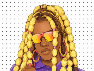 Desenho de Brega Funk para colorir