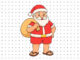 Desenhos do Papai Noel na Praia para colorir
