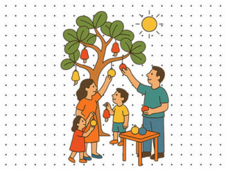 Desenhos de Natal Nordestino para colorir