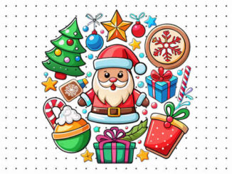 Desenhos de Natal para colorir