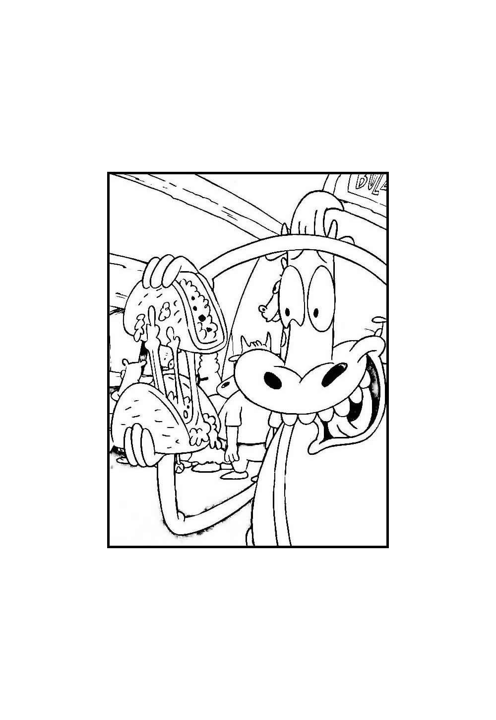 Desenhos de A Vida Moderna de Rocko