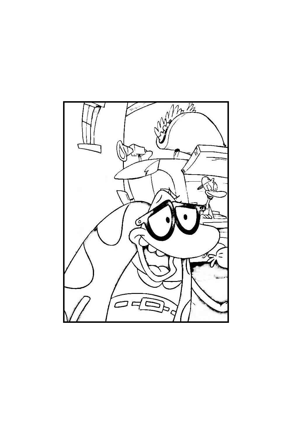 Desenhos de A Vida Moderna de Rocko para colorir