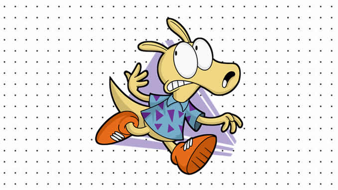 Desenhos de A Vida Moderna de Rocko para colorir