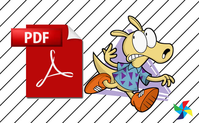 Desenhos de A Vida Moderna de Rocko