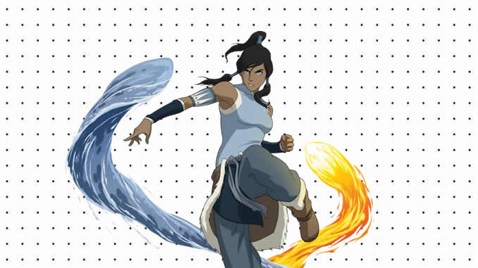 Desenhos de A Lenda de Korra para colorir