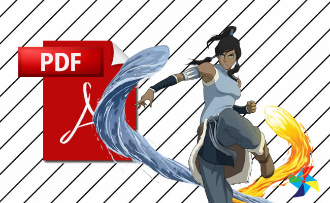 Desenhos de A Lenda de Korra em PDF