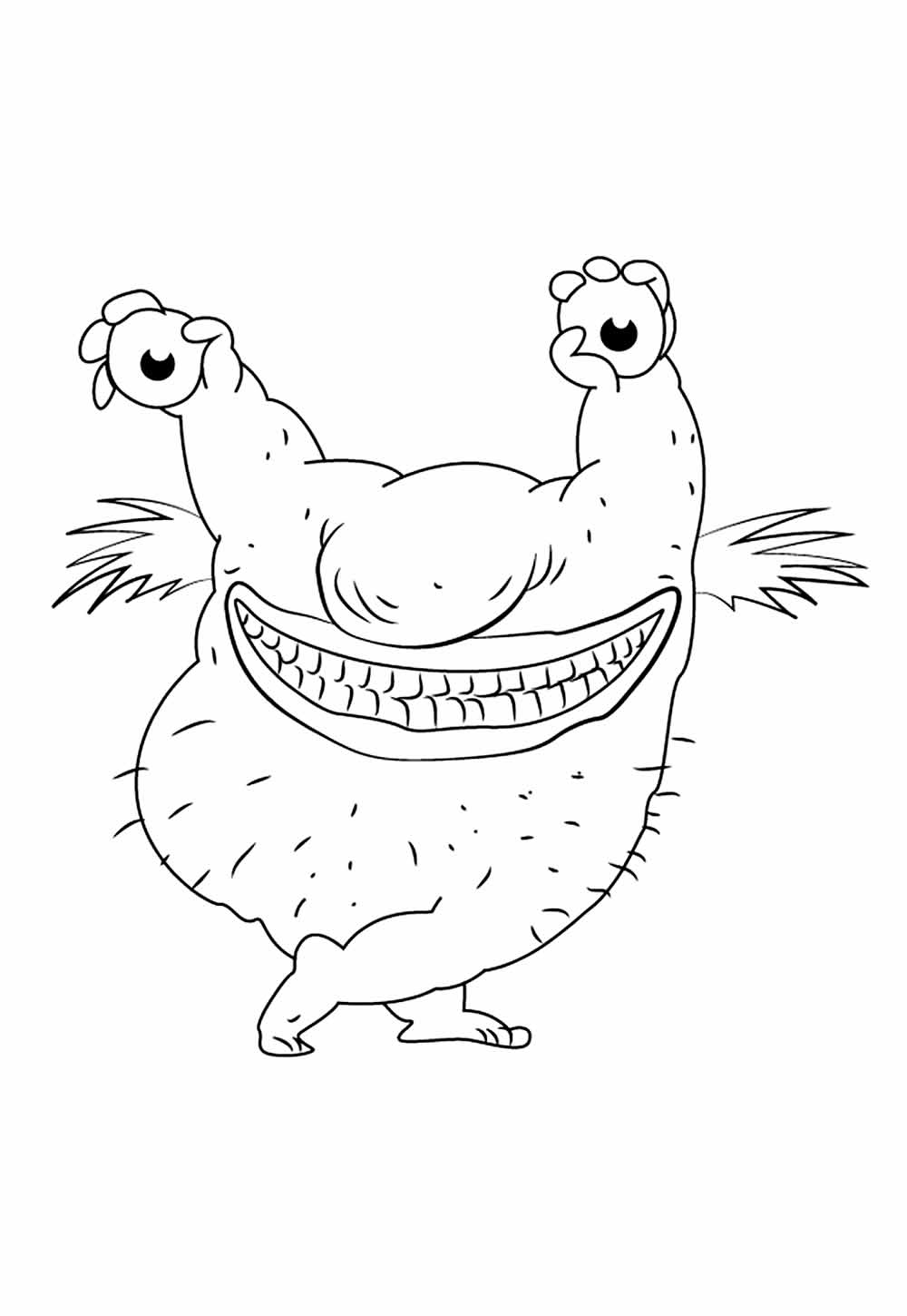 Desenhos de Aaahh!!! Monstros