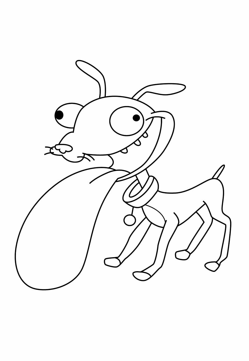 Desenho de Aaahh!!! Monstros para imprimir